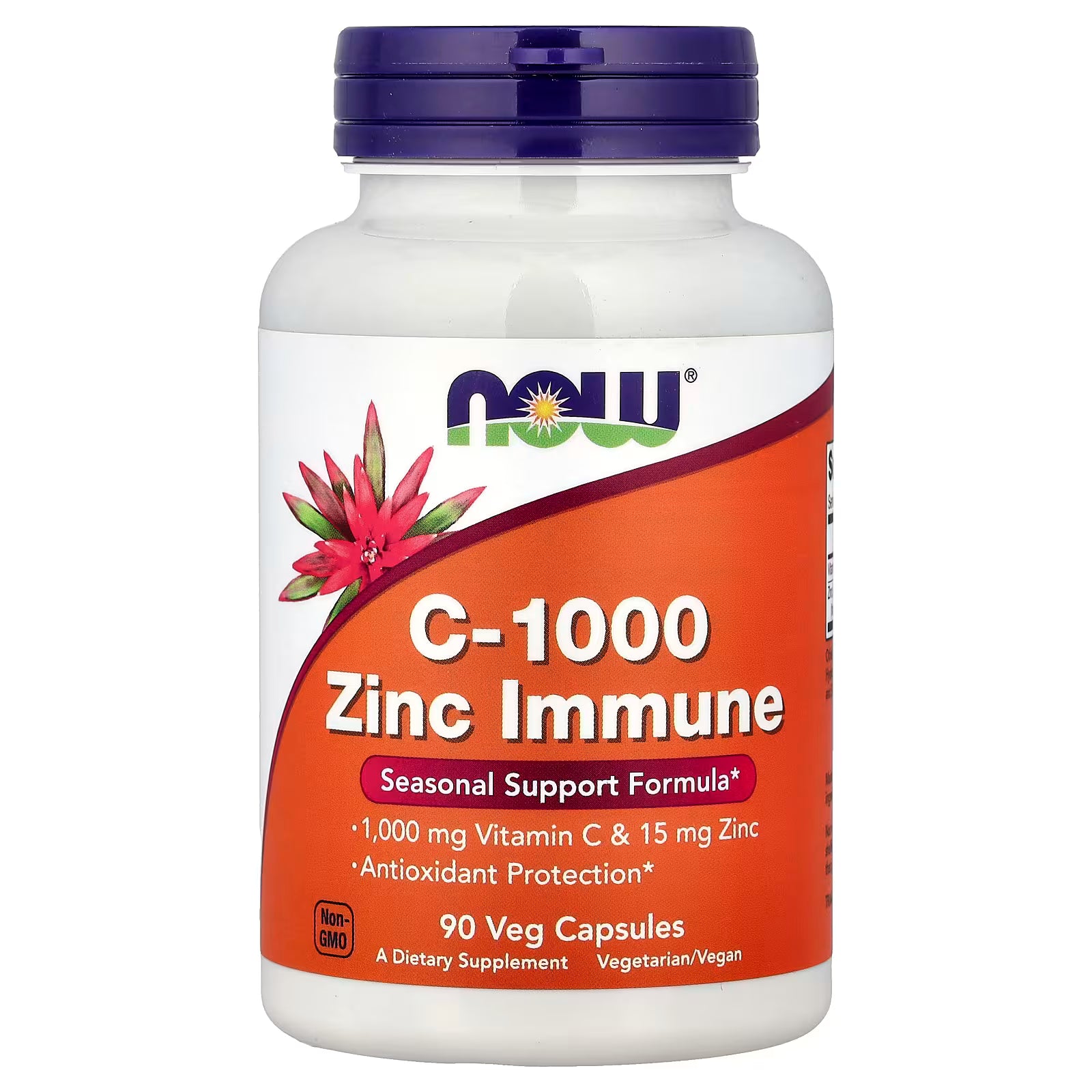 C-1000 Zinc Immune 90 Veg Capsules